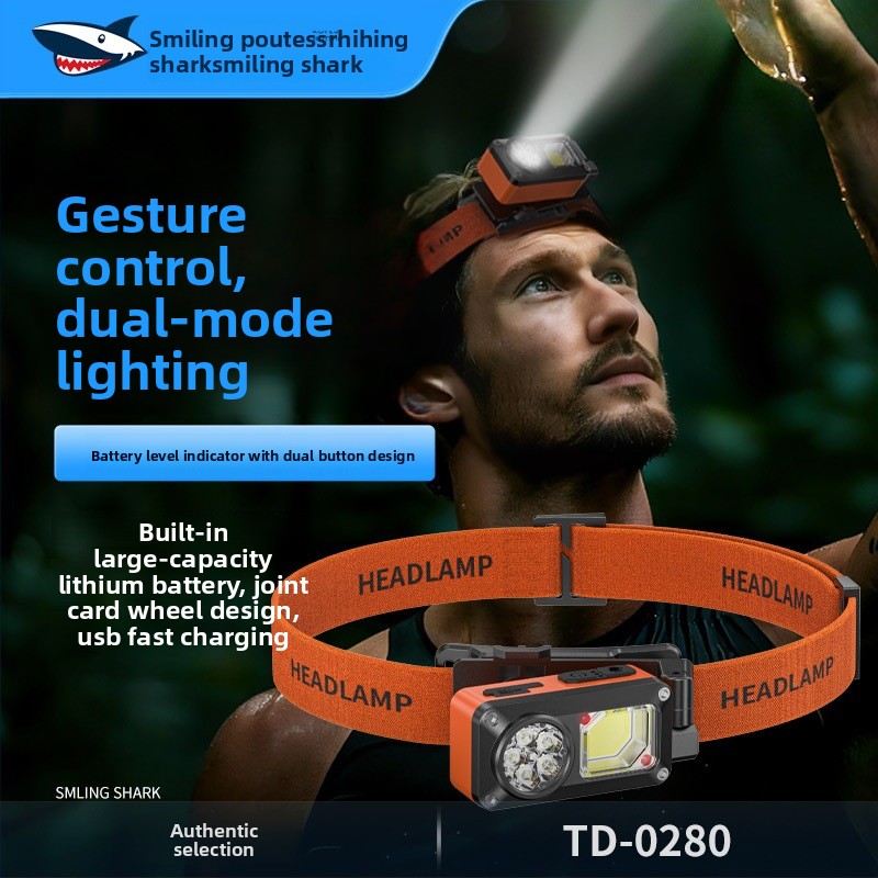 Headlamp Waterproof Rechargeable - New Outdoor Night Fishing Headlamp Waterproof
