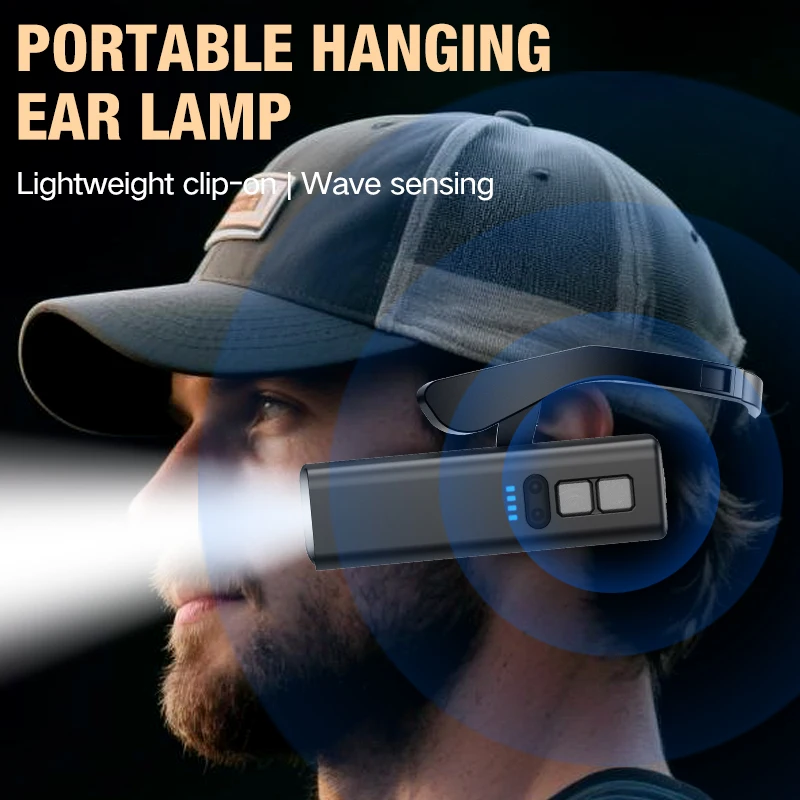2026 Ear Clip Headlamp– Bright - Headlamp Waterproof Rechargeable 评论和价格