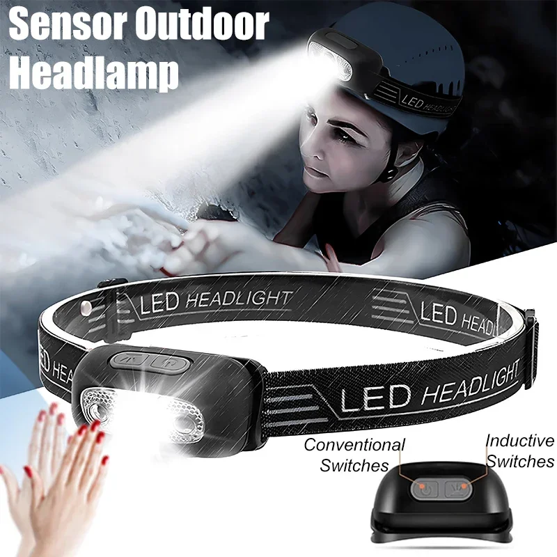 Powerful LED Headlamp Adjustab - Headlamp Waterproof Rechargeable 评论和价格