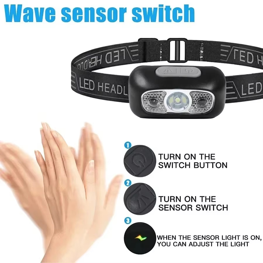 Powerful LED Headlamp Adjustab - Headlamp Waterproof Rechargeable 评论和价格