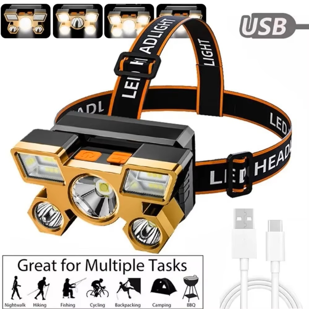Rechargeable High-Brightness L - Headlamp Waterproof Rechargeable 评论和价格