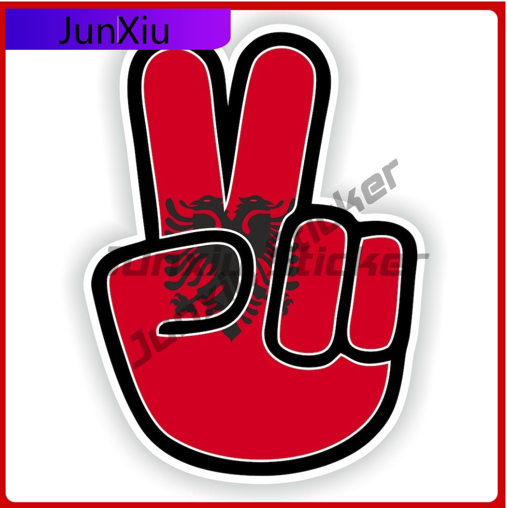 Albania Hand Peace Victory Sti - Outdoor Adventure Logo 评论和价格